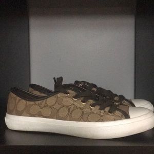 Brown Coach Sneakers